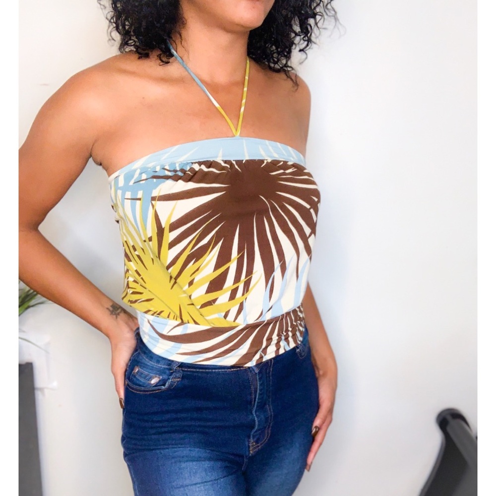 Floral Tie Halter